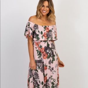 Pinkblush Maternity Maxi Dress